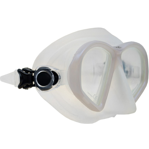 Sherwood Targa Mask White Frame/Clear Silicone